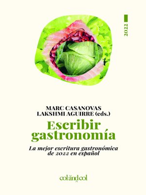 cover image of Escribir gastronomía